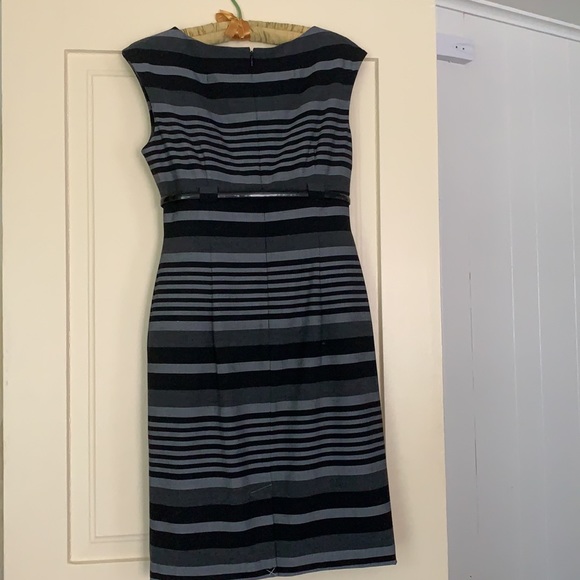 Black and gray striped dress - never worn no tags - Picture 2 of 2